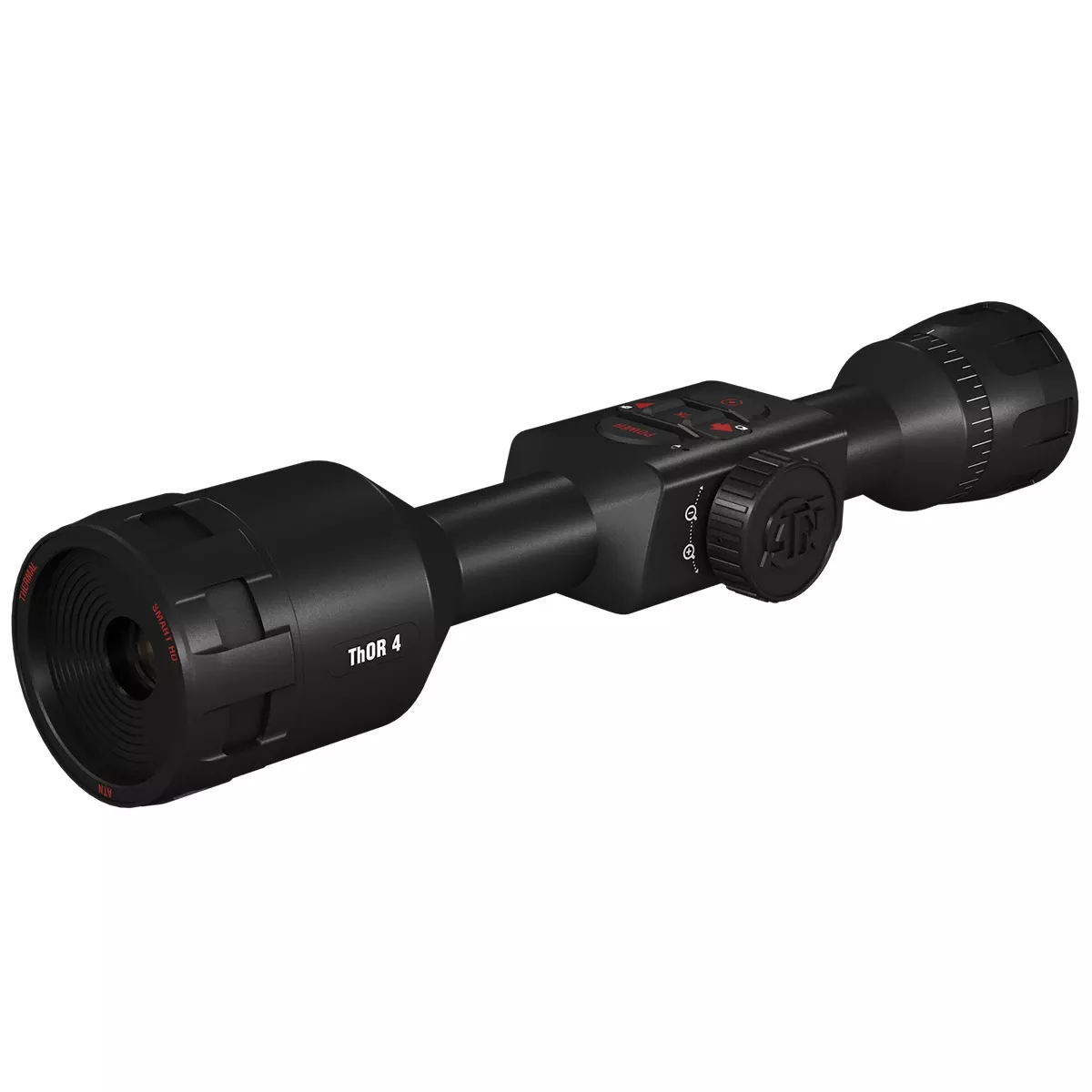 ATN Thor 4 384 Thermal Rifle Scope Black 384x288, 60Hz Resolution - TIWST4381A