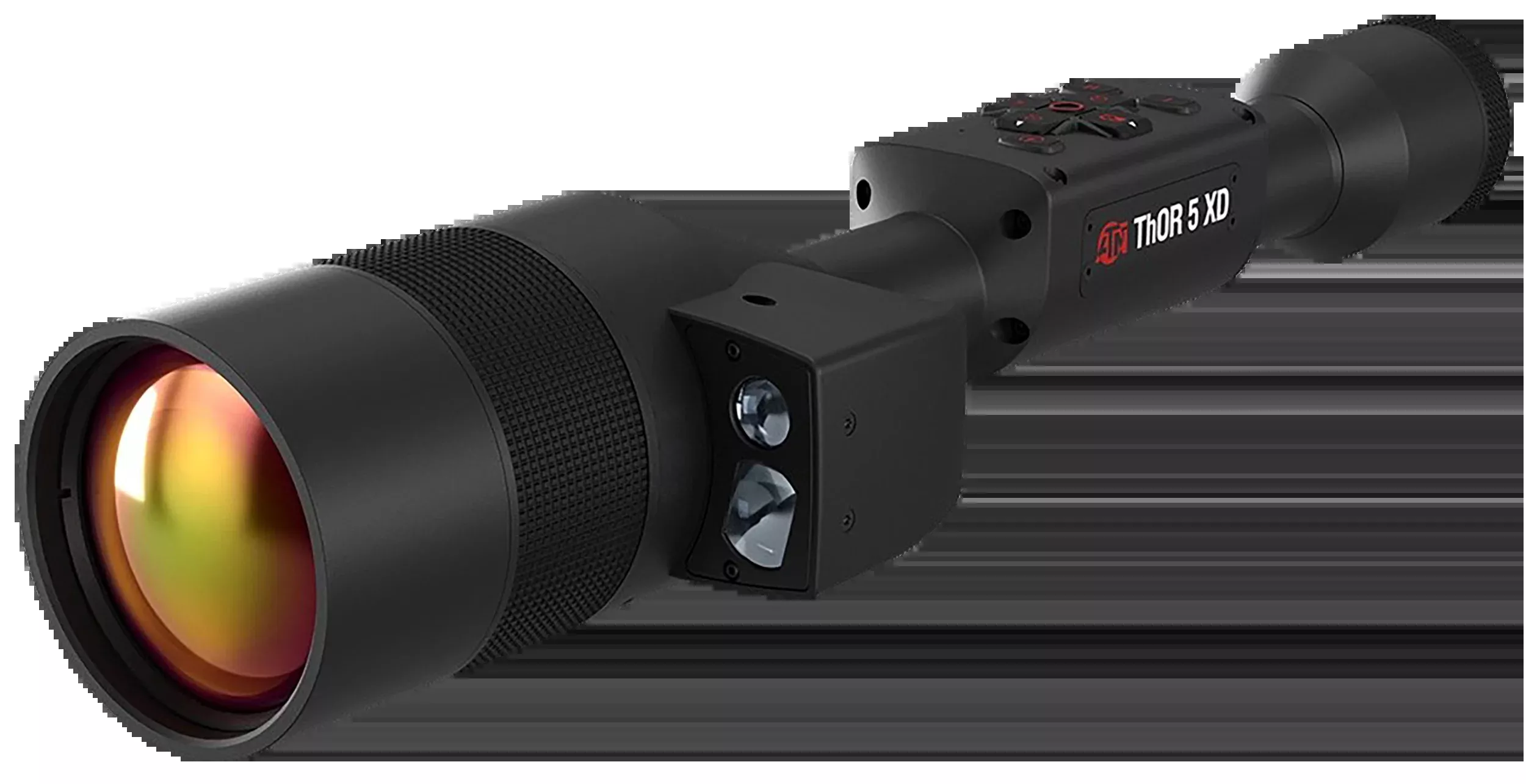 ATN Thor 5 XD LRF 3-30x Thermal Rifle Scope 1280x1024 12 Micron Smart Mil Dot Black Anodized