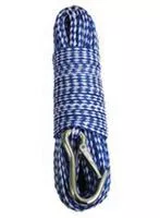Attwood Marine - 1/4 " X 100 ' Hollow Braid Polypropylene Anchor Line Blue/White