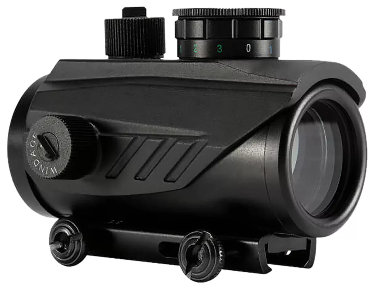 Axeon 2218640 3XRDSBlack 1 x 30 mm 5 MOA Red/Green/Blue Dot Reticle