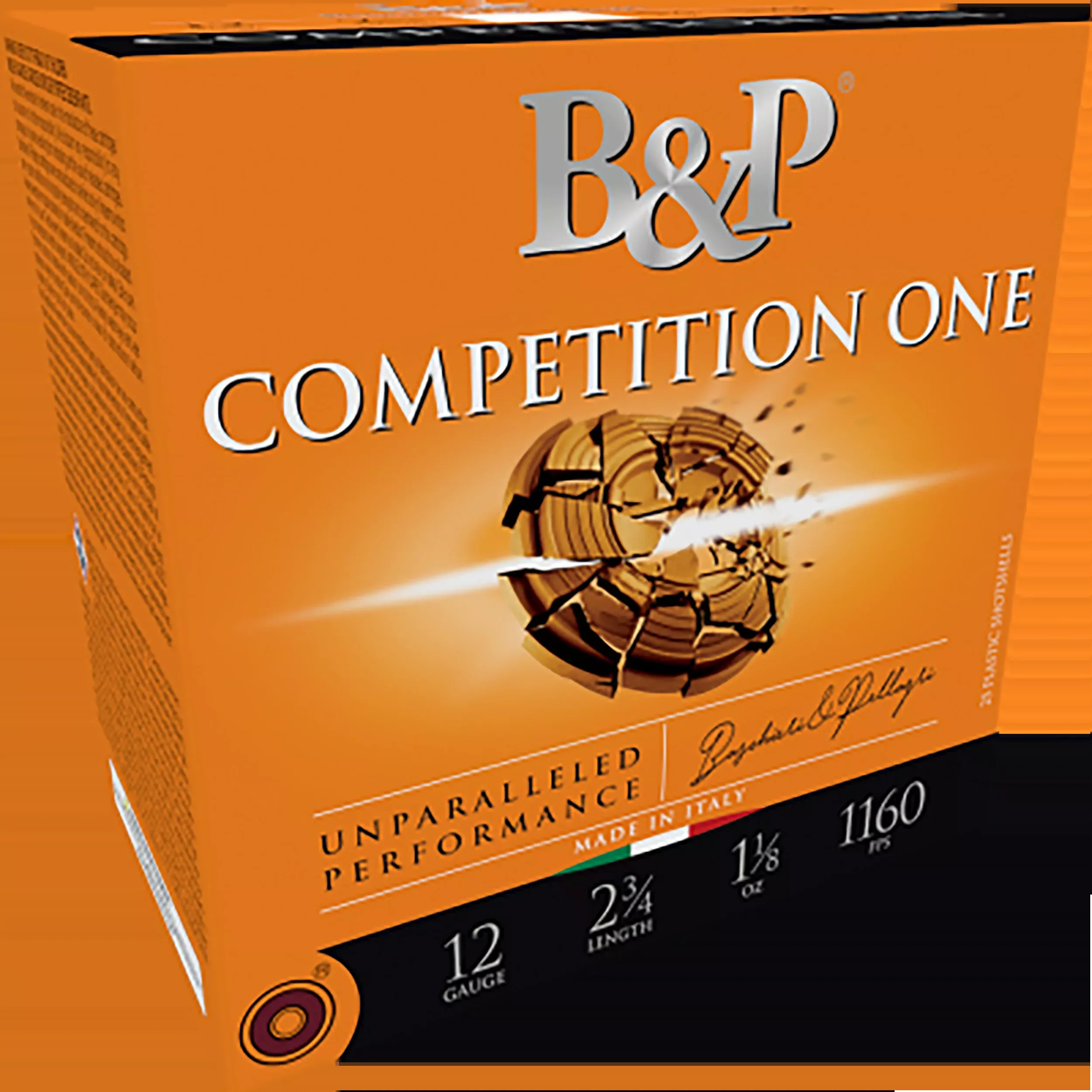 B&P Ammunition Competition One 12 Gauge 2.75" 1 1/8 oz #9 Shot - Box or Case