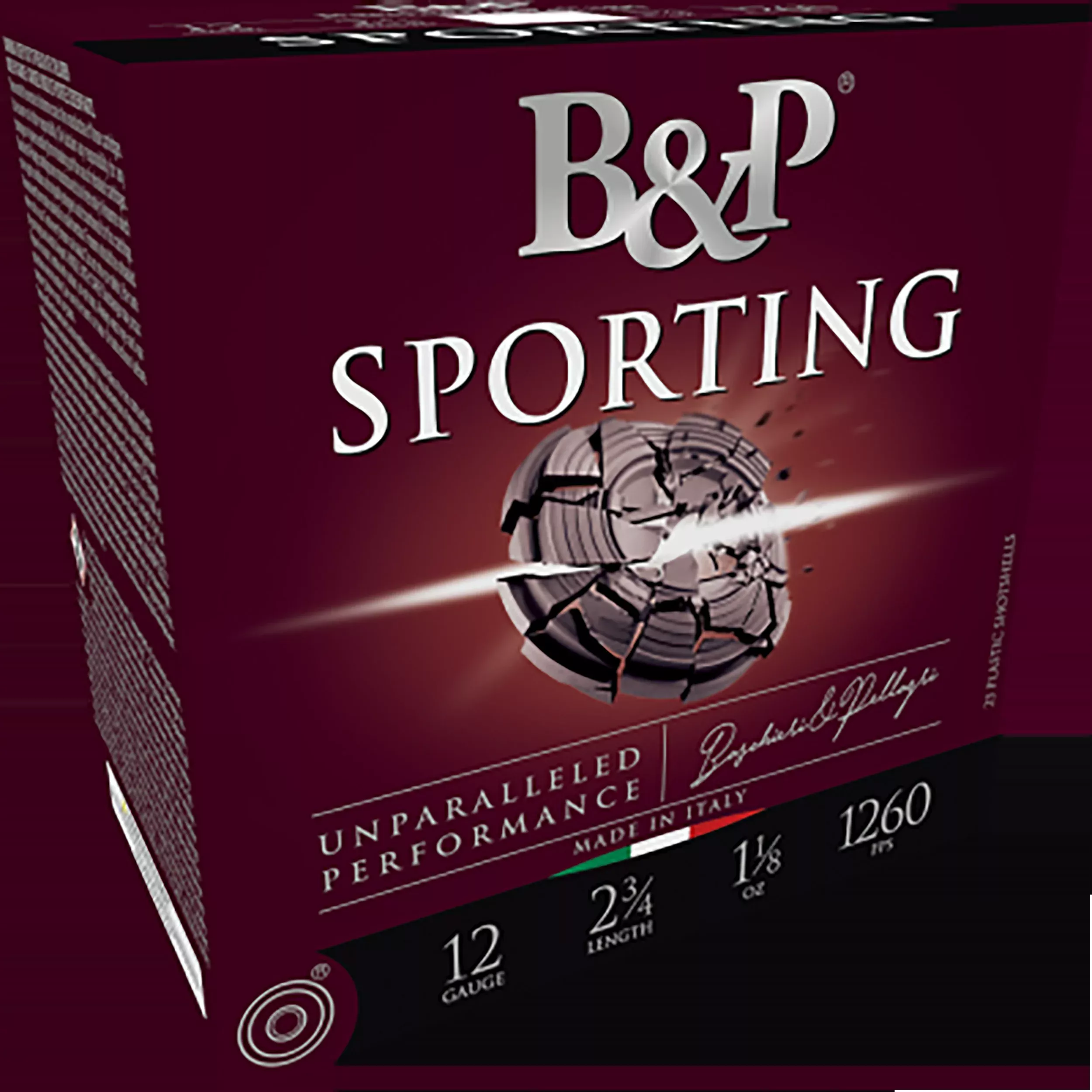 B&P Ammunition Sporting Clay 12 Gauge 2.75" 1oz #8.5 Shot 25 Rd - Box or Case