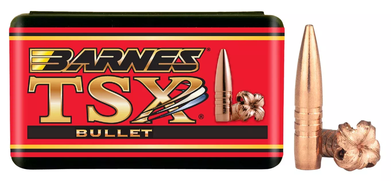 Barnes Bullets 30222 TSX25Cal 100gr Boat Tail 50/Box