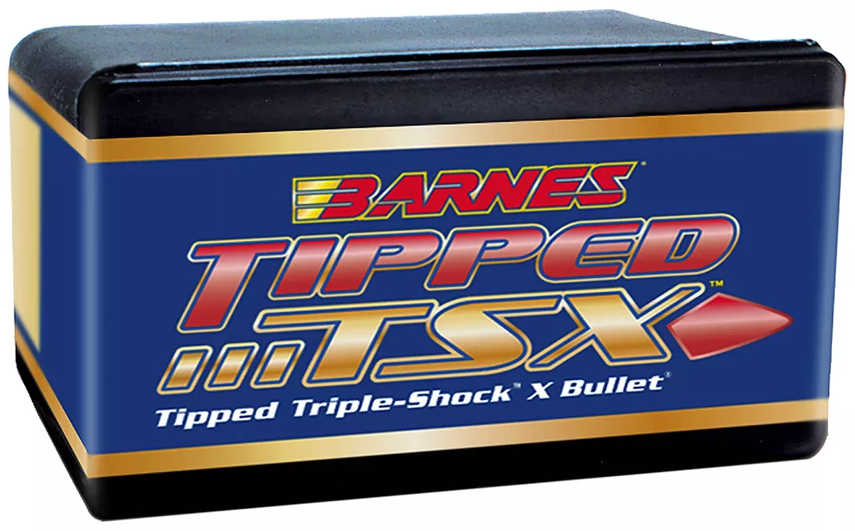 Barnes Bullets 30242 Tipped TSX6.5Creedmoor 120gr Boat Tail 50/Box
