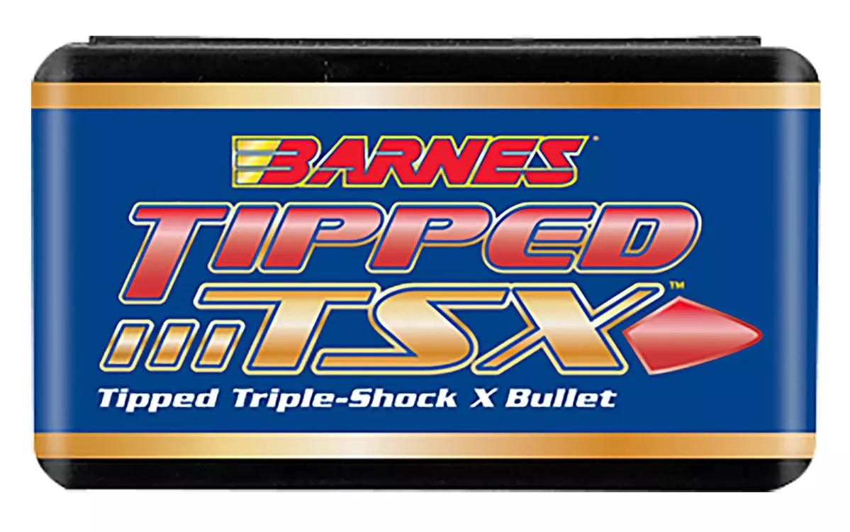 Barnes Bullets 30364 Tipped TSX30Cal 130gr Boat Tail 50/Box