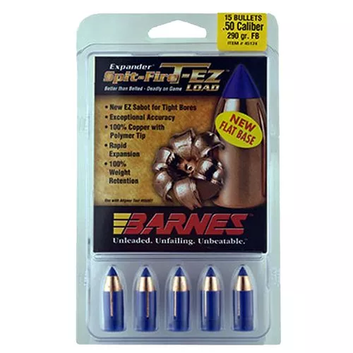 Barnes Bullets 30587 Spit-Fire T-EZ50 Black Powder 250 GR 15