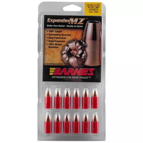 Barnes Bullets 30680 Expander MZ54 Black Powder 325 GR 24