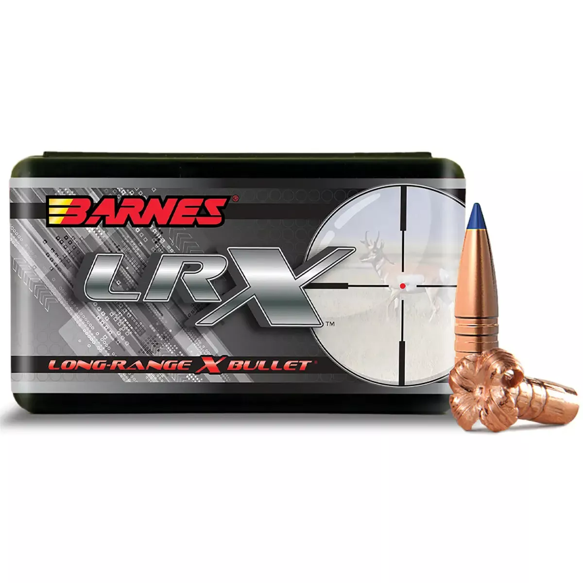 Barnes Bullets LRX Long Range 270 Win 129gr Boat Tail 50 per Box 30262