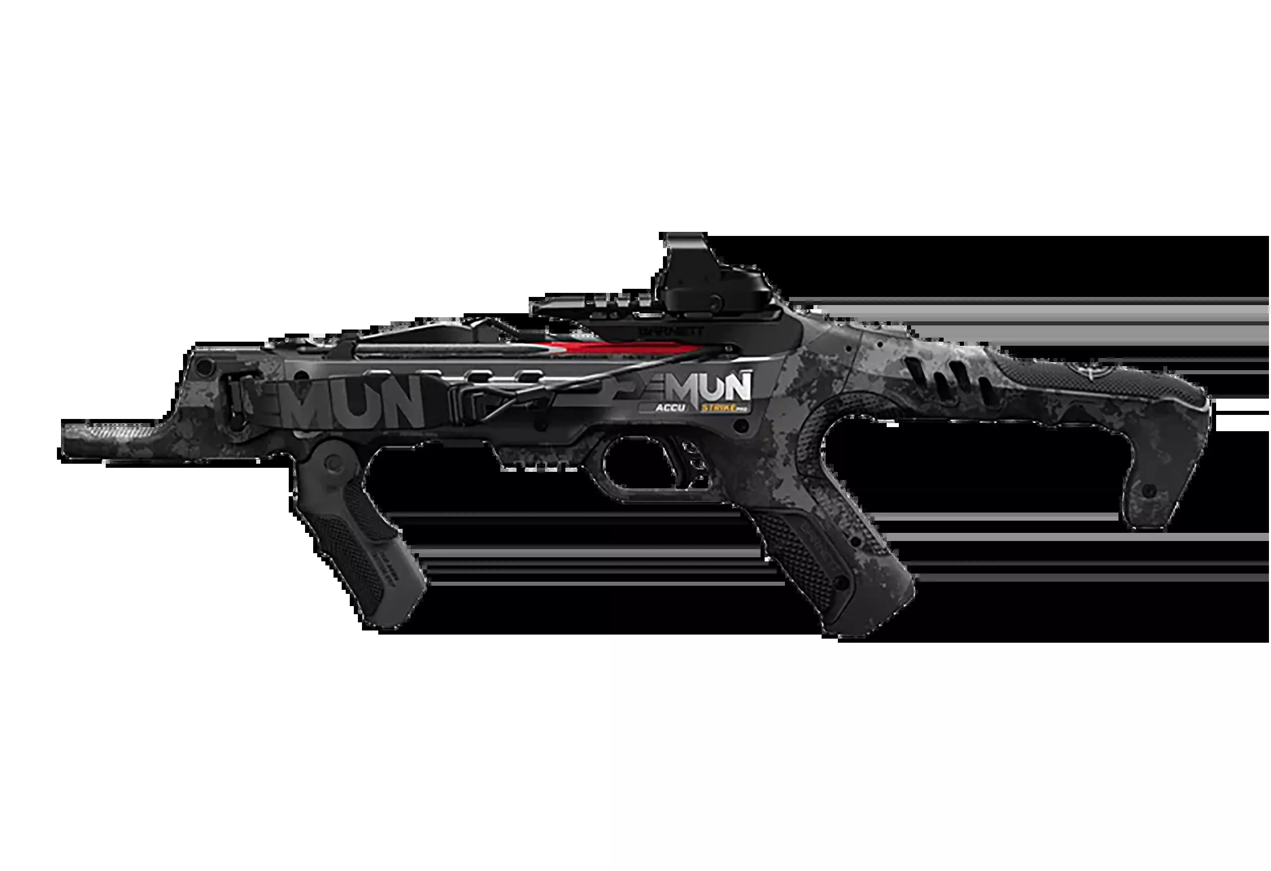 Barnett Demun AccuStrike Pro Pistol Crossbow 210 FPS 80 lb Draw - Black