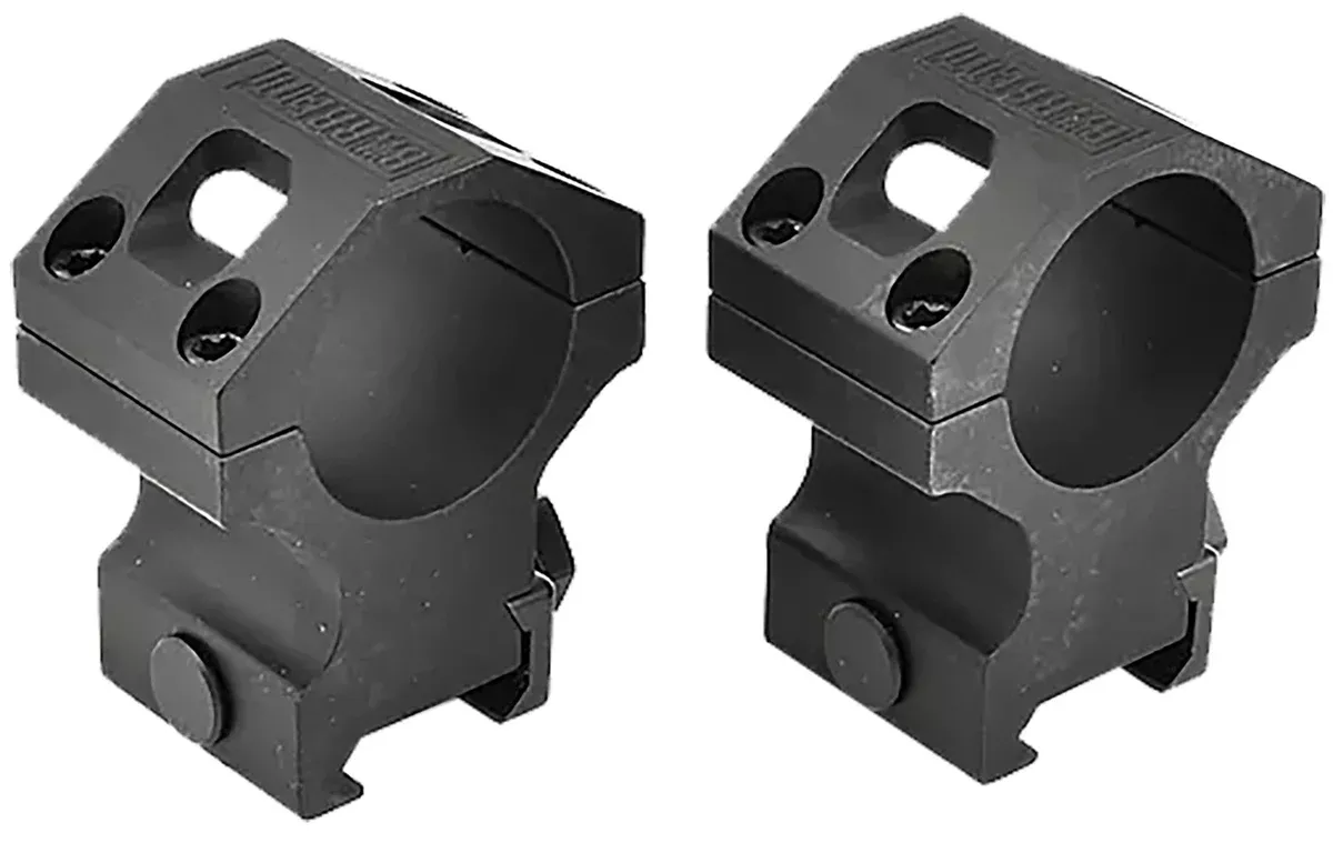 Barrett 13324 ZERO-GAP RingsBlack Anodized 30mm Ultra High