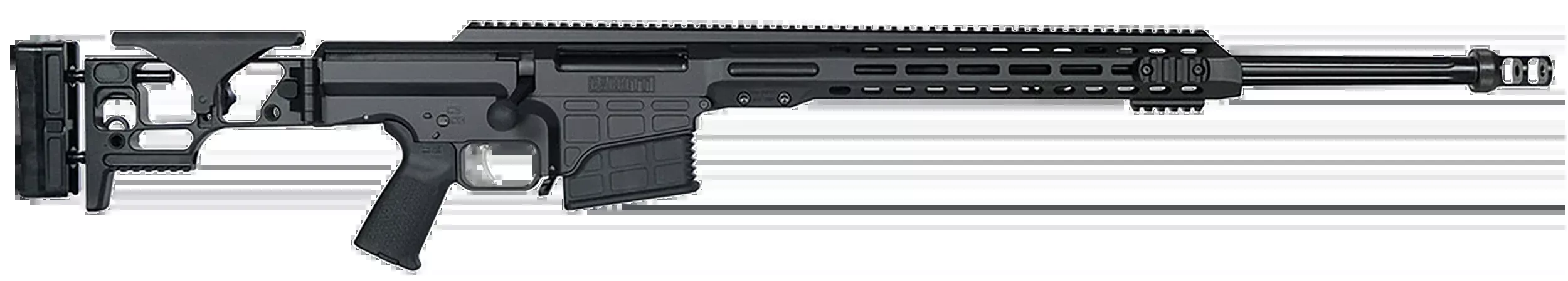 Barrett MRAD 308 Win 22" 10+1 Bolt Action Rifle - Black Cerakote Folding Stock Right Hand
