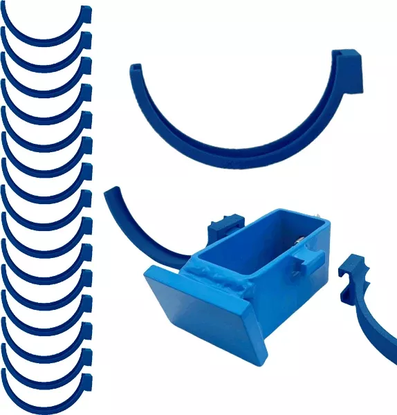 Bash Target Supply Steel Target Stand Clay Holder Replacement Pack - Plastic