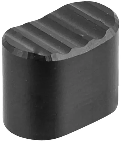 Battle Arms Development BADEMRB Enhanced Magazine ReleaseV-Shaped Black Anodized 7075-T6 Aluminum for AR-15, AR-10