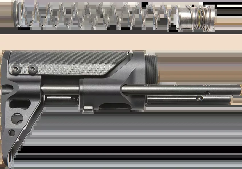 Battle Arms Development VERT-V2-PDW 5.56/.223 Aluminum AR-15 PDW Stock - Black