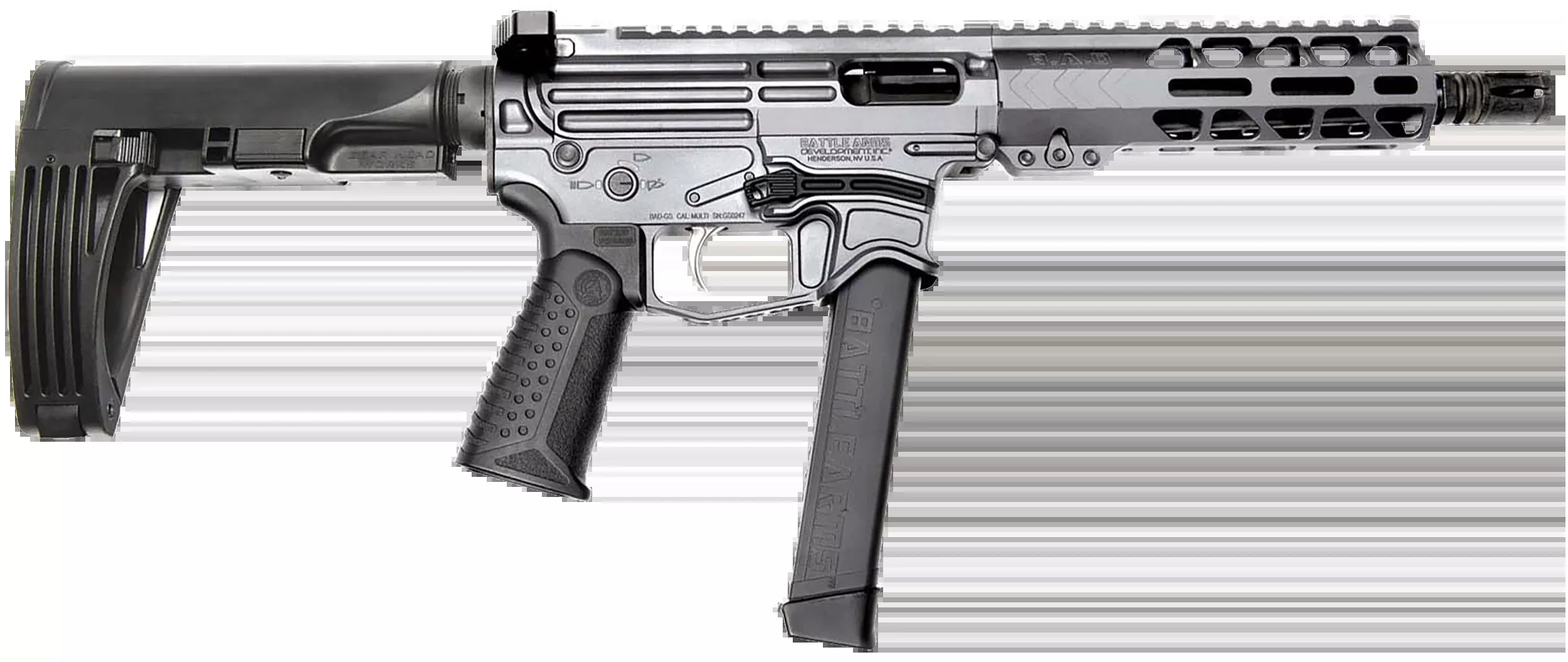 Battle Arms Development Xiphos 9mm Luger 8.5" 30+1 Semi-Auto Rifle