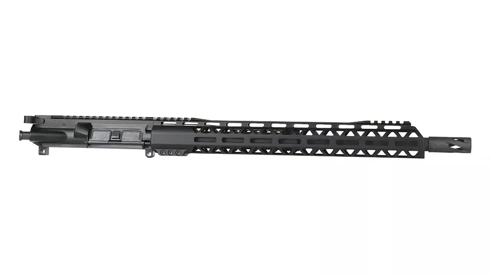 BC-15 | 12.7x42 Upper| 16" Parkerized Heavy Barrel | 1:20 Twist | Carbine Length Gas System | Talon 15” MLOK Split Rail | with BCG & Charging Handle