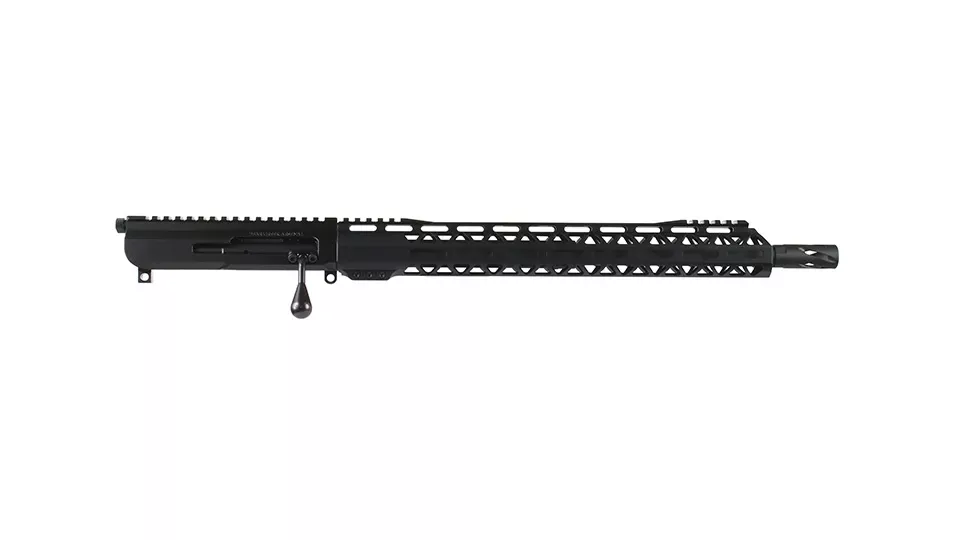 BC-15 | .300 Blackout Bolt Action Style Upper | 16" Parkerized Heavy Barrel | 1:8 Twist | Talon 15” MLOK Split Rail | with BCG & Charging Handle
