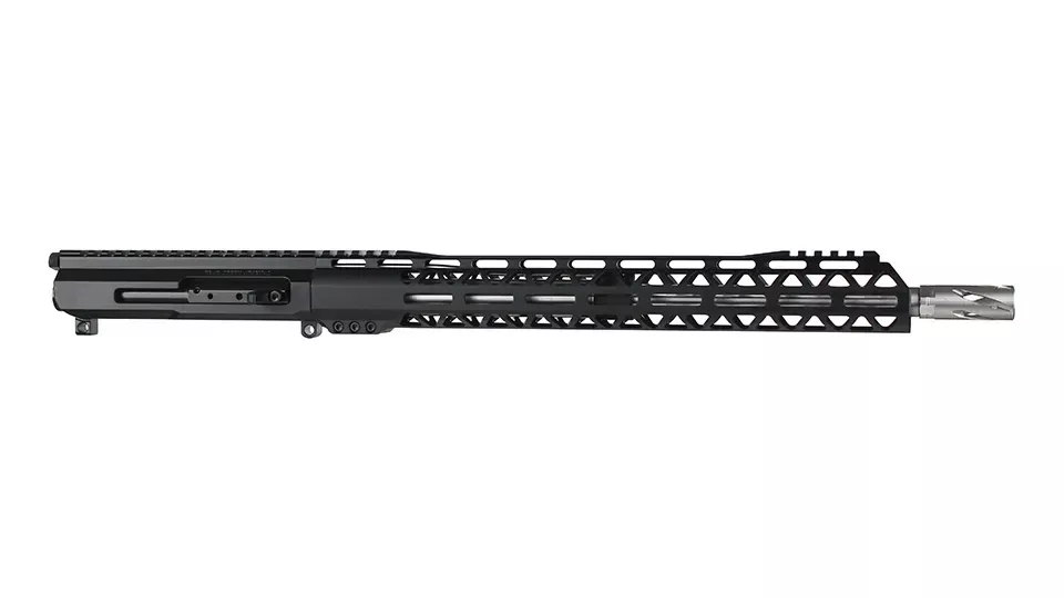 BC-15 | .300 Blackout Right Side Charging Upper | 16" 416R SS Heavy Barrel | 1:8 Twist | Carbine Length Gas System | 15" MLOK Split Rail | with BCG & Charging Handle