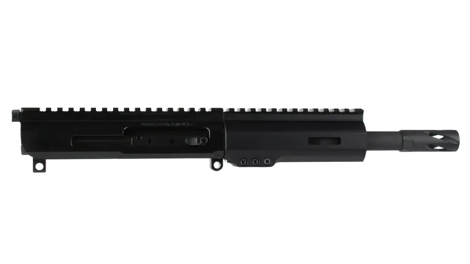 BC-15 | 5.56 NATO Side Charging Upper | 7.5" Parkerized Contour- 0.75 | 1:7 Twist | 4150Pistol Length Gas System | MLOK Split Rail