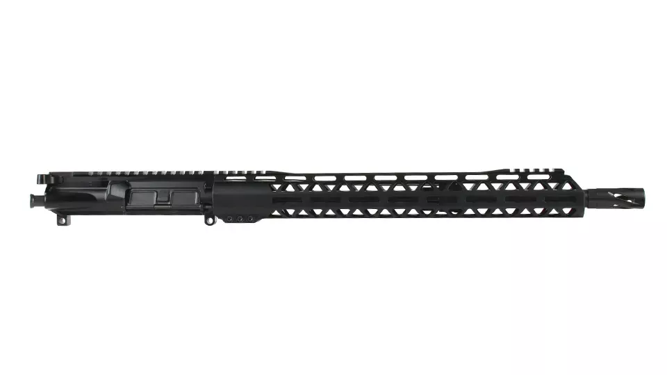 BC-15 | 7.62x39 Upper | 16" Black Nitride Heavy Barrel | 1:10 Twist | Carbine Length Gas System | Talon 15” MLOK Split Rail | with BCG & Charging Handle