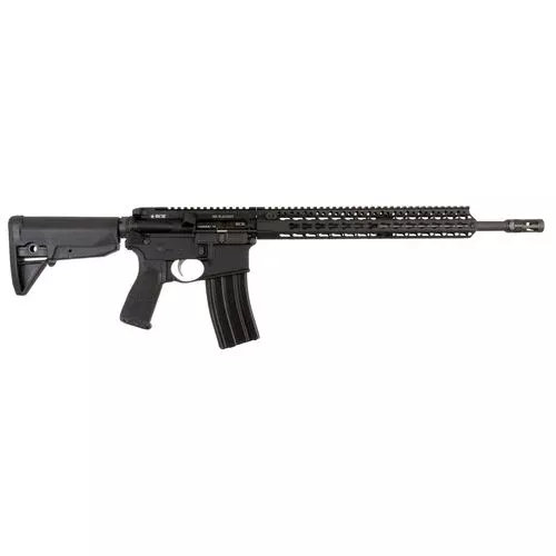 BCM 653790 RECCE-16 KMR-A 300 Blackout 16" 30+1 Black Hard Coat Anodized, Manganese Phosphate, 6 Position Stock,Bravo Mod 3 Grip