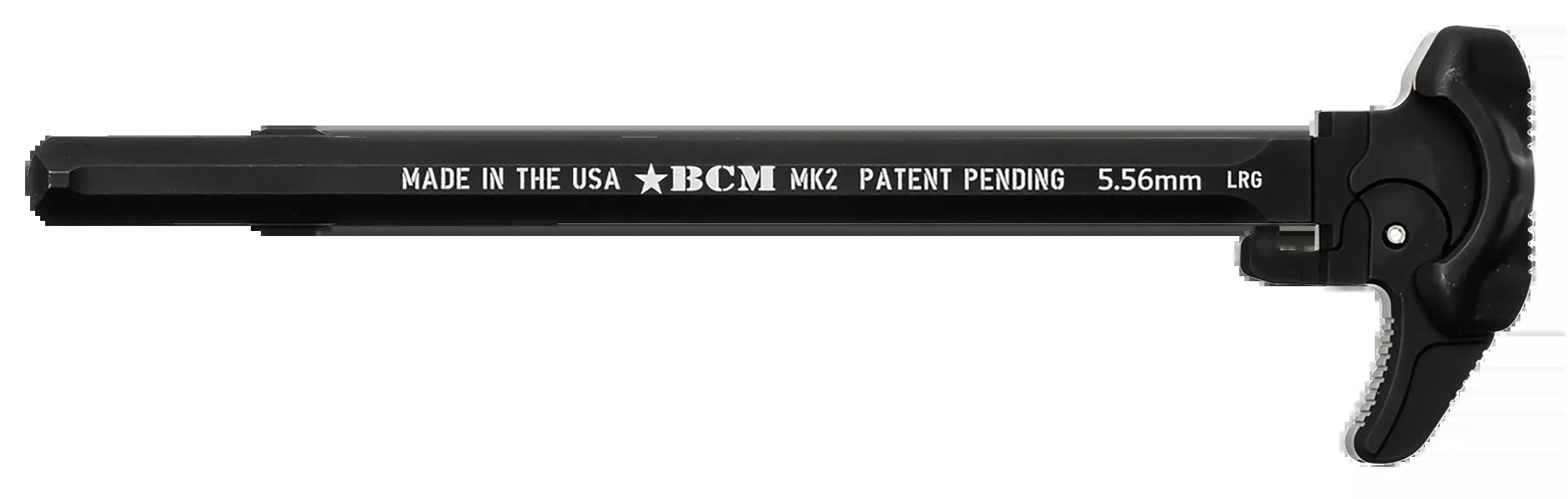 BCM Gunfighter Asymmetric MK2 Charging Handle Large Latch Mil-Spec AR-15 Black
