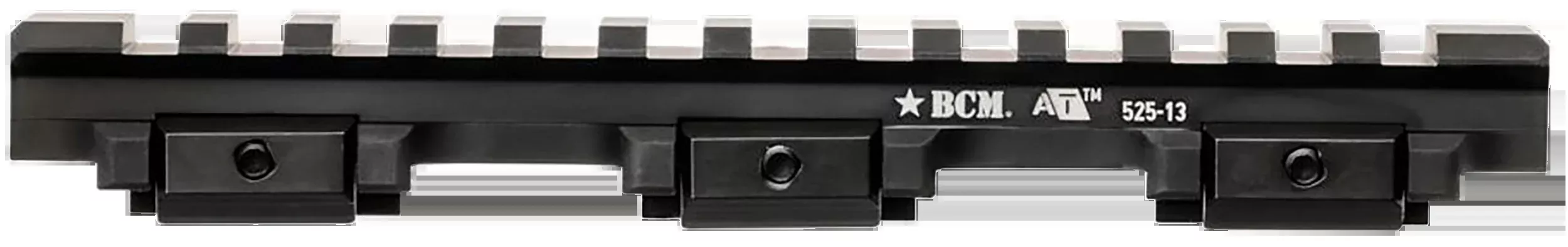 BCM A/T Optic Riser 525-13 5.75" Black Anodized 13-Slot Picatinny Rail