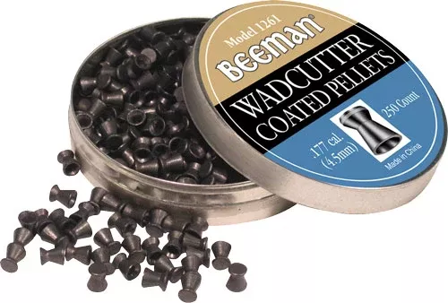 Beeman 1261 Wadcutter .177 Cal 8.26gr Lead Pellets - 250/Pack