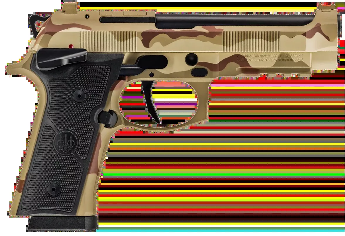 Beretta 92XI Combat 9mm Luger 4.7" 18+1 SAO Pistol - DCU Camo Cerakote