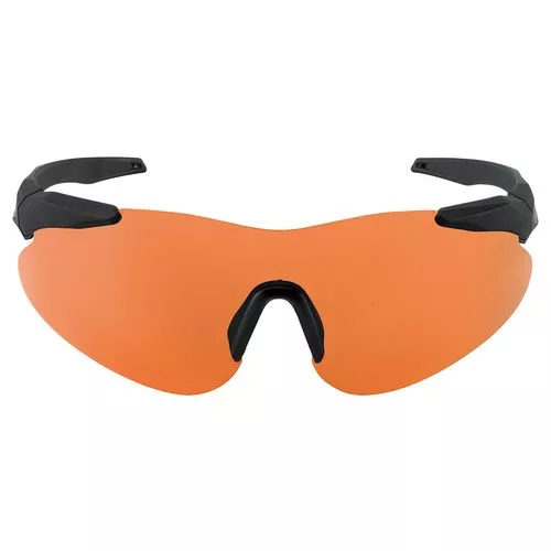 Beretta OCA100020407 Soft Touch Shooting Glasses Black Frame Orange Lenses