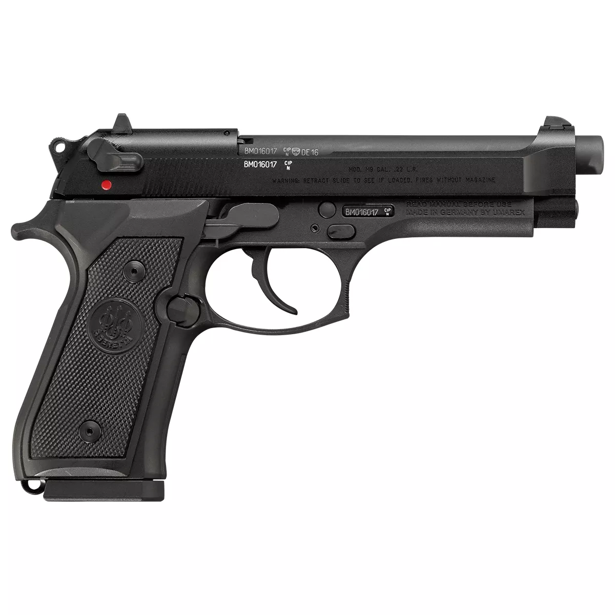 Beretta USA J90A1M9F19 M9 15+1 5.30" 22 LR Handgun