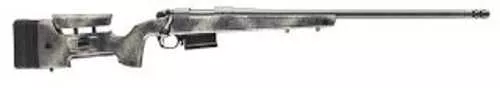 Bergara B-14 Wilderness Rifle 6.5 PRC 24" Barrel HMR Molded With Mini-chassis Stock Sniper Grey Cerakote Finish
