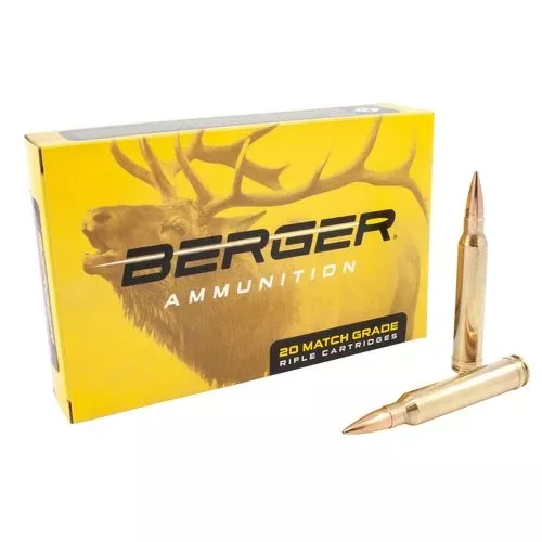 Berger Bullets 70020 Hunting 300 Win Mag 185 GR Classic Hunter 20 Bx/ 10 Cs