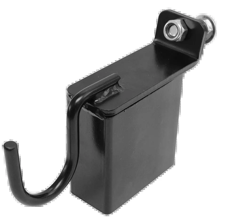 Birchwood Casey 2-In-1 Gong Hanger Black Steel 2x4 Post Mount