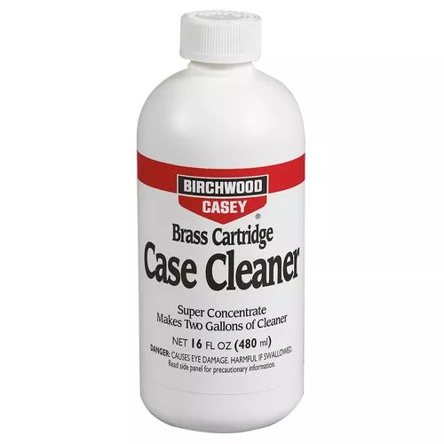 Birchwood Casey 33845 Brass Cartridge Case Cleaner 16 oz Squeeze Bottle