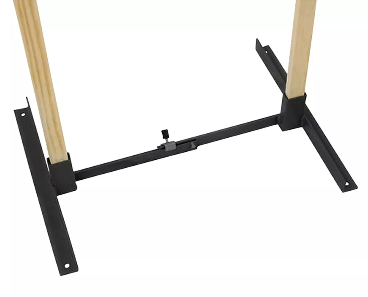 Birchwood Casey 49018 Target StandAdjustable Black Metal 13"-25" Standing