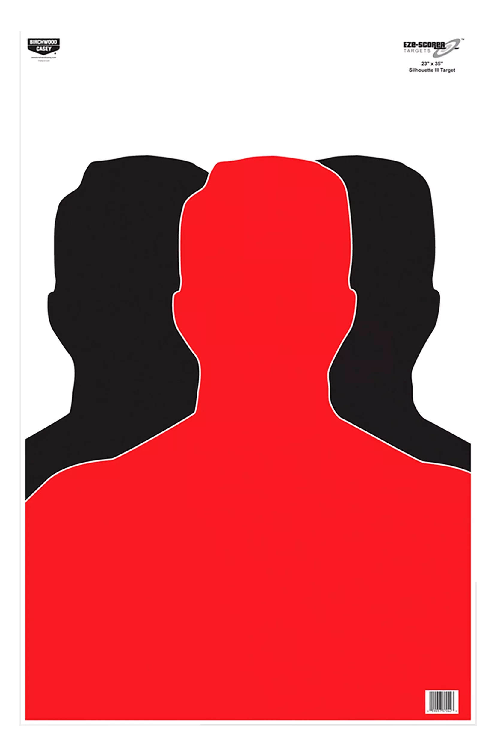 Birchwood Casey EZE-Scorer Silhouette III Hanging Paper Target 23 x 35 100 Per Pkg