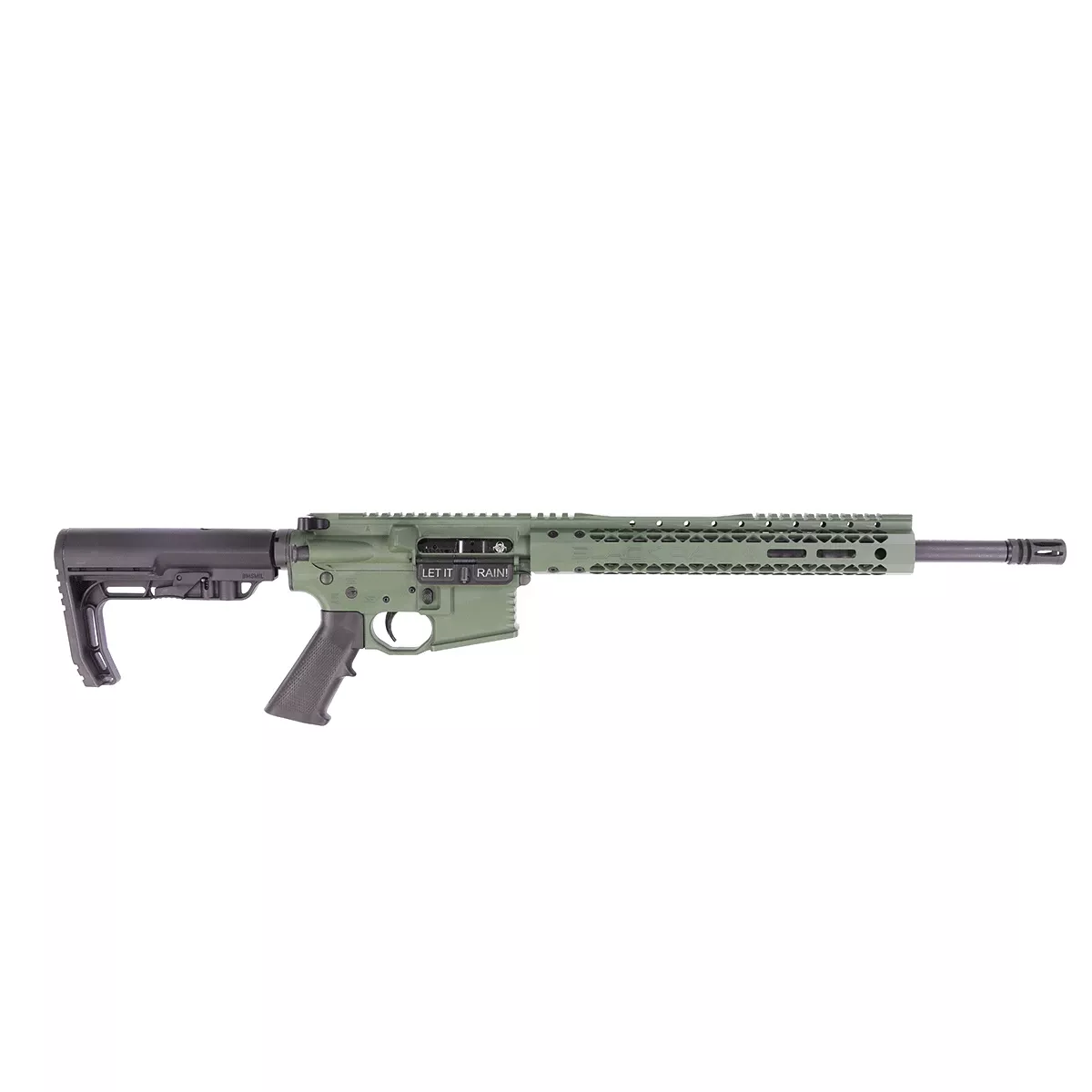 Black Rain Ordnance Sniper Green Fallout 15 5.56 Nato AR-15 Semi-Automatic Rifle