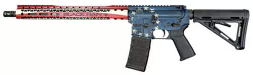 Black Rain Ordnance Spec+ Semi-Auto AR Rifle .223 Remington 16" Chrome Moly Barrel (1)-30Rd Magazine Magpul Stock Obsidian Flag Finish