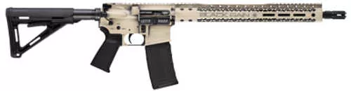 Black Rain Ordnance We The People Semi-Automatic Rifle .223 Remington 16" Barrel (1)-30Rd Magazine Red Battleworn Cerakote Finish