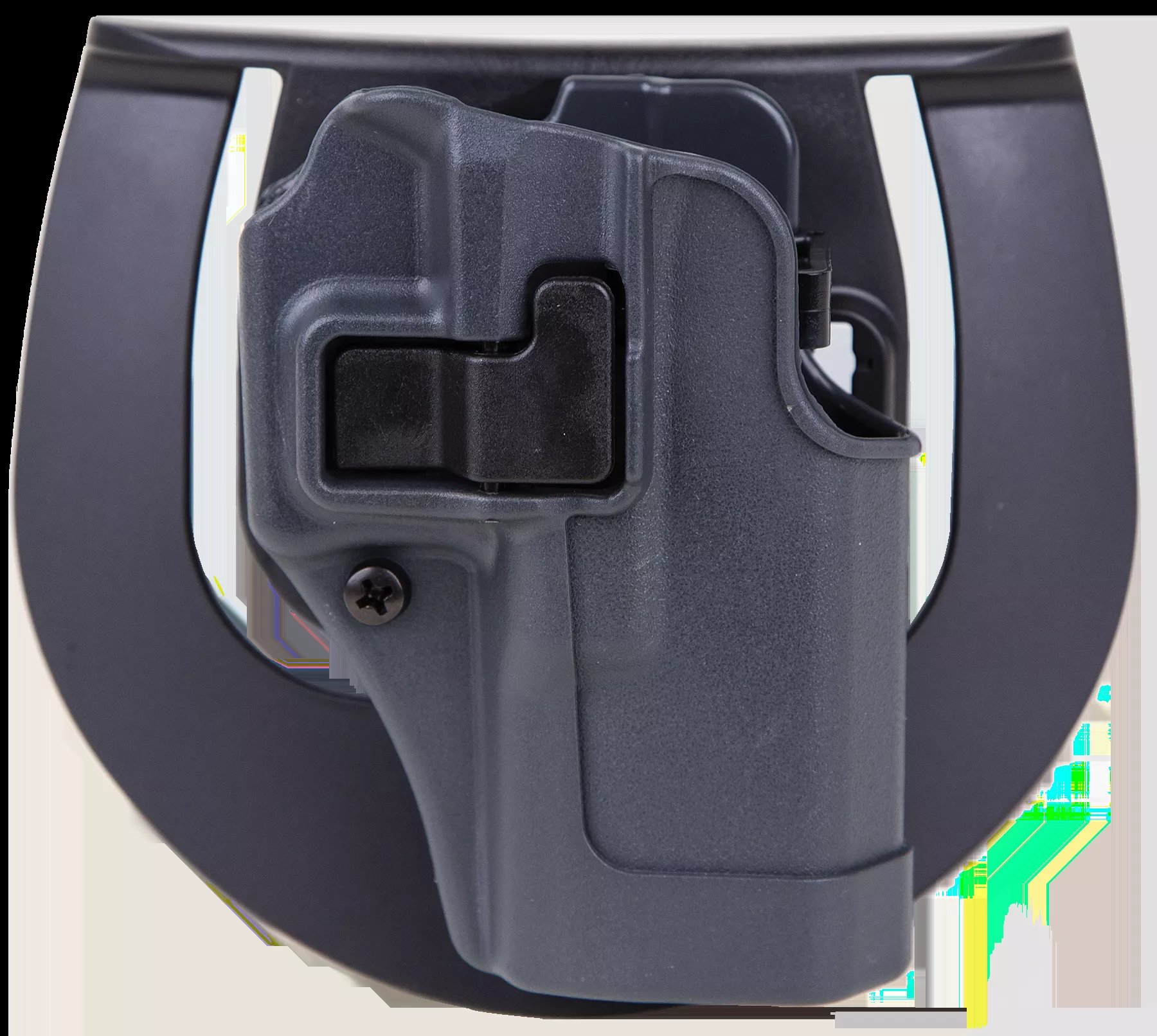 Blackhawk 413502BKR Serpa CQC Sportster OWB Gun Metal Gray Polymer Paddle Compatible w/Glock 19/23/32/36/45Right Hand