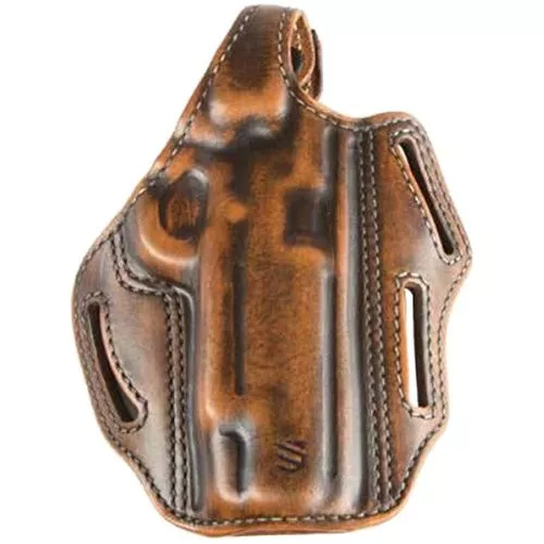 BlackHawk Premium 3 Slot Pancake Holster 1911 5" Antiqued Brown
