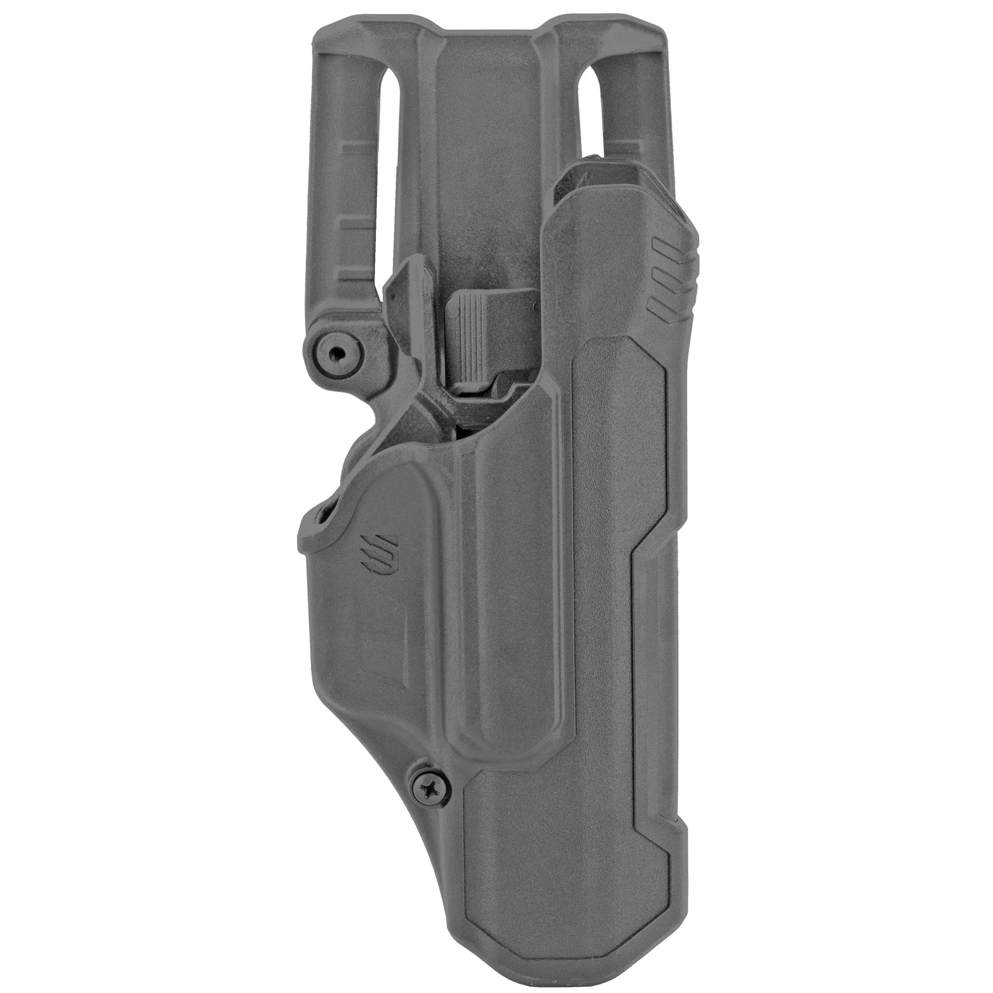 BLACKHAWK T-Series L2D Duty Holster for Glock 17/19/22/23/31/32/45/47, Level 2 Retention, Black