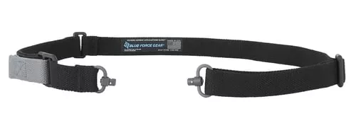 Blue Force Gear VCASPB125AABK Vickers Push Button Sling Black Cordura 36"-62" OAL Padded Rifle