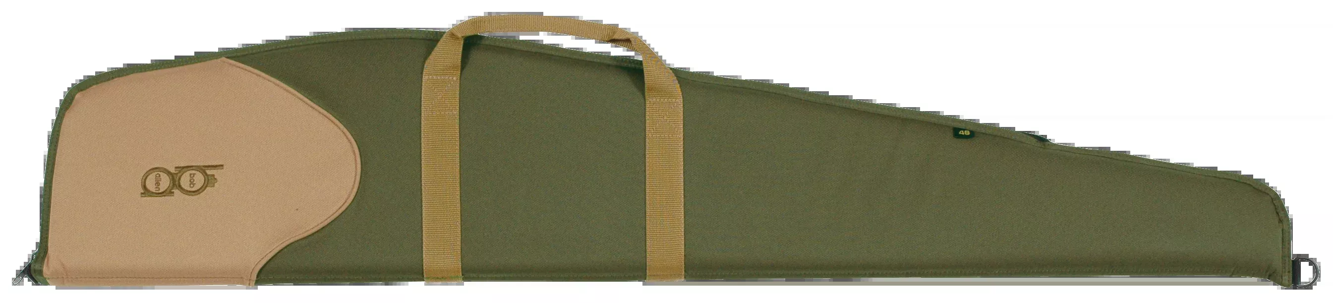Bob Allen 16510 Classic Rifle Case 44" Olive Green/Khaki 600D Polyester Foam Padded