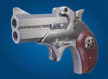 Bond Arms Cowboy Defender 357 Magnum 3" Barrel 2 Round Stainless Steel Derringer Pistol BACD357/38SPL