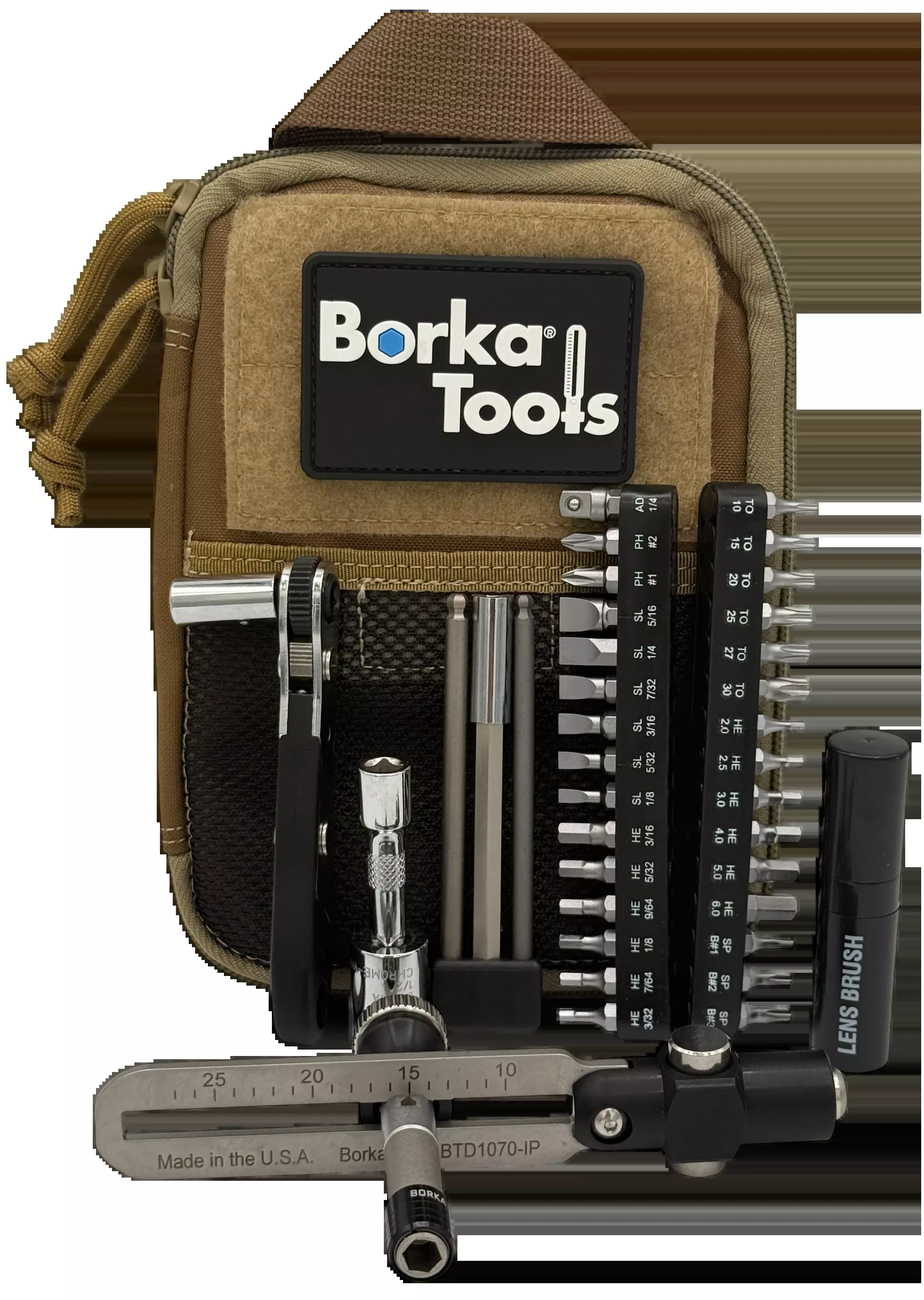 Borka Tools BTK-E1 Standard Configuration Adjustable Torque Driver Kit w/ Extension