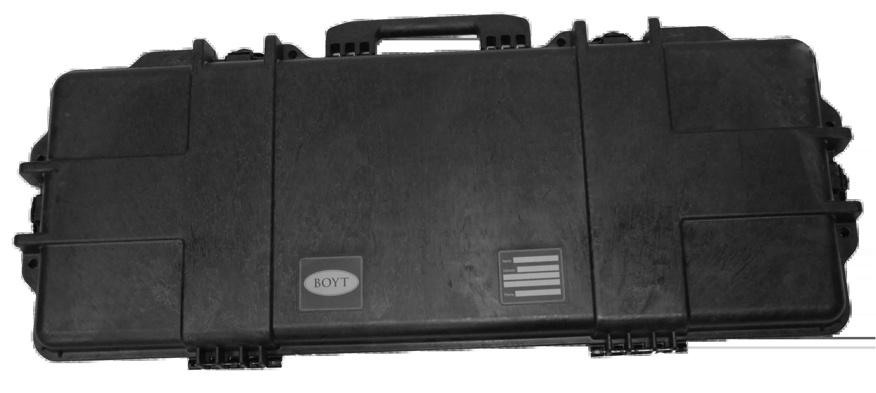 Boyt Harness H36SG H-Series 36" AR/Carbine Single Gun Case - Black Polypropylene, Egg Crate Padding, Water Resistant