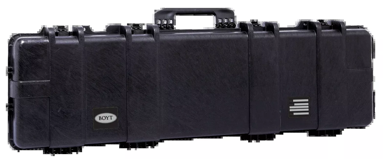 Boyt Harness H48SG H-Series 48" Single Long Gun Case - Black Polypropylene, Water Resistant