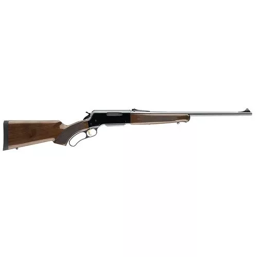 Browning 034009118 BLR Lightweight 308 Win 4+1 20" Polished Black Gloss Black Walnut Fixed Pistol Grip Stock Right Hand (Full Size)
